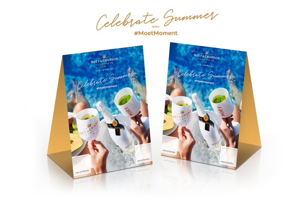 MOET&CHANDON - TABLE TENTS