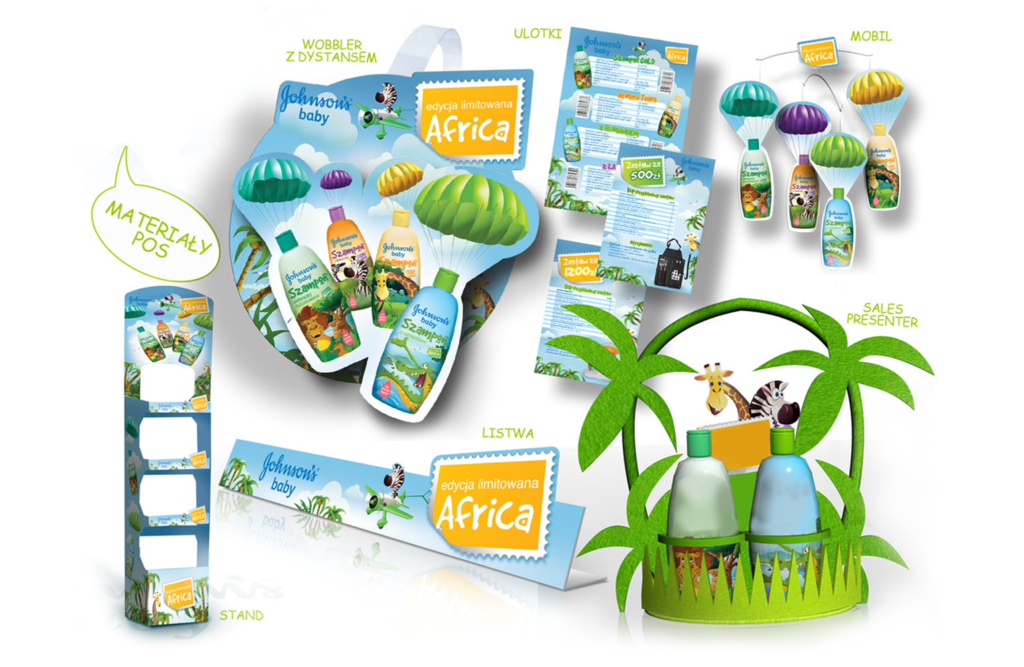 JOHNSON'S BABY - MATERIAŁY POS